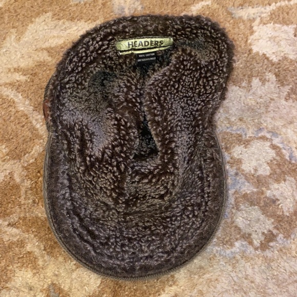 Headers fleece lined corduroy Cap - Picture 3 of 4
